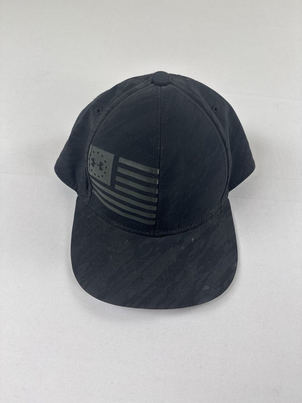 Under Armour Freedom Black Camo Snapback Hat American Flag
